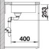 BLANCO SUBLINE 160-U (526799)
