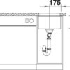 BLANCO SUBLINE 320-U (525983)
