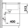 BLANCO SUBLINE 320-U (525983)