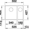 BLANCO SUBLINE 340/160-F (525984)