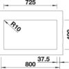 BLANCO SUBLINE 350/350-U (527164)