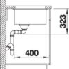 BLANCO SUBLINE 350/350-U (527164)