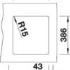 BLANCO SUBLINE 375-U (523731)