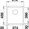 BLANCO SUBLINE 375-U (523731)
