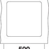 BLANCO SUBLINE 400-F (523495)