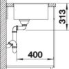 BLANCO SUBLINE 400-F (523495)
