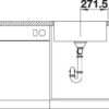 BLANCO SUBLINE 500-IF/A SteelFrame (525999)