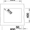 BLANCO SUBLINE 500-U (523432)