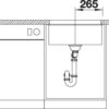 BLANCO SUBLINE 500-U (523432)