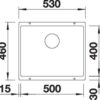 BLANCO SUBLINE 500-U (523432)