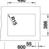 BLANCO SUBLINE 500-U (523733)