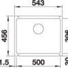 BLANCO SUBLINE 500-U (523733)