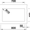 BLANCO SUBLINE 700-U (523451)
