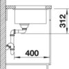 BLANCO SUBLINE 700-U (523451)