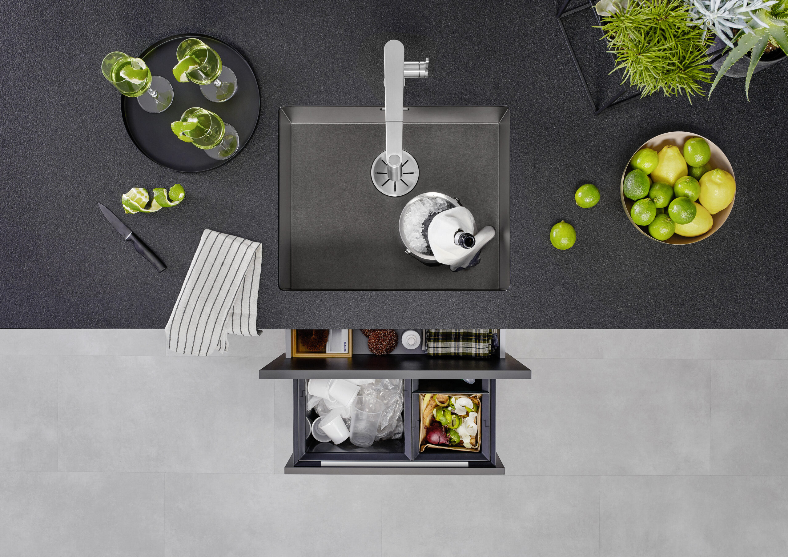 BLANCO ZEROX 500-U DarkSteel (526243)