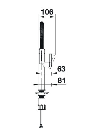 BLANCOCULINA-S II Mini Sensor (527466)