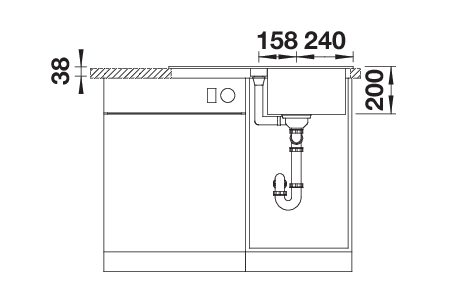 BLANCO ADIRA 45 S (527592)