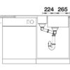 BLANCO ADIRA 6 S-F (527611)