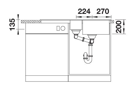 BLANCO ADIRA 6 S (527608)