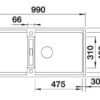 BLANCO ADIRA XL 6 S-F (527627)