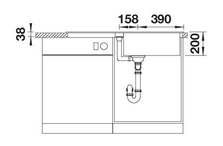 BLANCO ADIRA XL 6 S (527618)