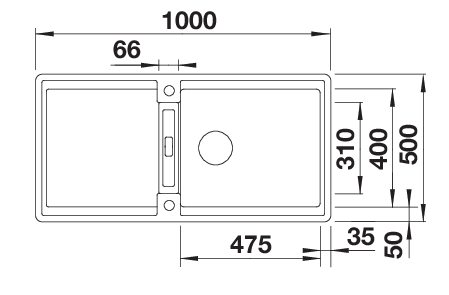 BLANCO ADIRA XL 6 S (527618)