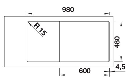 BLANCO ADIRA XL 6 S (527624)