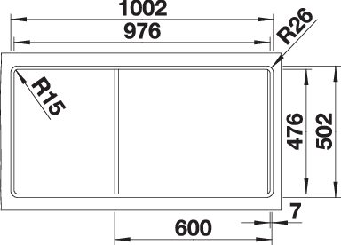 BLANCO ANDANO XL 6 S-IF (522999)