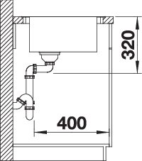 BLANCO ANDANO XL 6 S-IF (523000)
