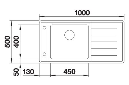 BLANCO ANDANO XL 6 S-IF (523000)