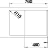 BLANCO AXIA III 45 S (523174)