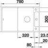 BLANCO AXIA III 45 S (523174)