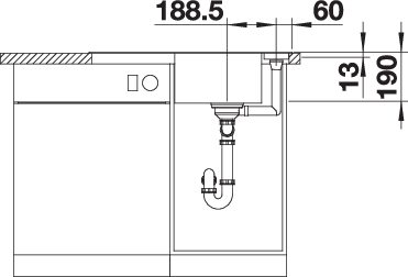 BLANCO AXIA III 45 S (523187)