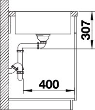 BLANCO AXIA III 5 S-F (523226)