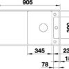 BLANCO AXIA III 5 S-F (523226)