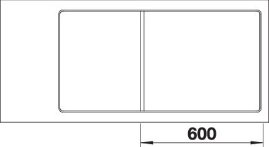 BLANCO AXIA III 6 S-F (523490)