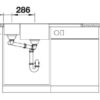 BLANCO AXIA III 6 S-F (525853)