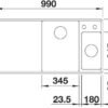 BLANCO AXIA III 6 S-F (525855)