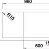 BLANCO AXIA III 6 S (524644)