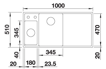BLANCO AXIA III 6 S (524652)