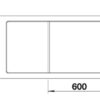 BLANCO AXIA III XL 6 S-F (523527)