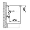 BLANCO AXIS III 6 S-IF (522104)