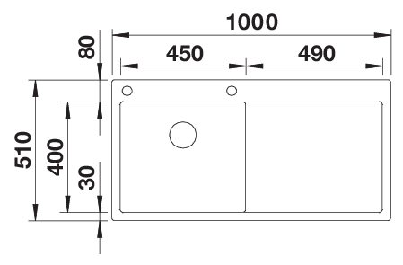 BLANCO CLARON 5 S-IF (521626)