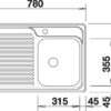 BLANCO CLASSIC 40 S (511124)