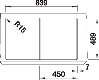 BLANCO CLASSIC Pro 45 S-IF (523661)