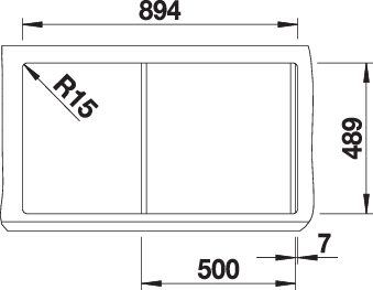 BLANCO CLASSIC Pro 5 S-IF (523663)