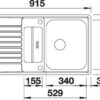 BLANCO CLASSIC Pro 5 S-IF (523663)