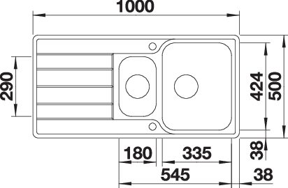 BLANCO CLASSIMO 6 S-IF (525329)
