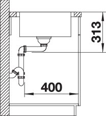 BLANCO CLASSIMO XL 6 S-IF (525327)