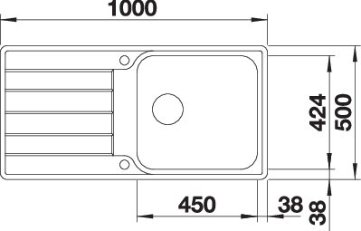 BLANCO CLASSIMO XL 6 S-IF (525327)